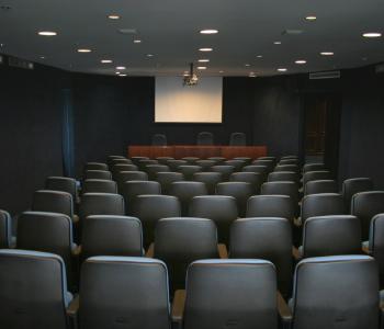 image of an empty theater