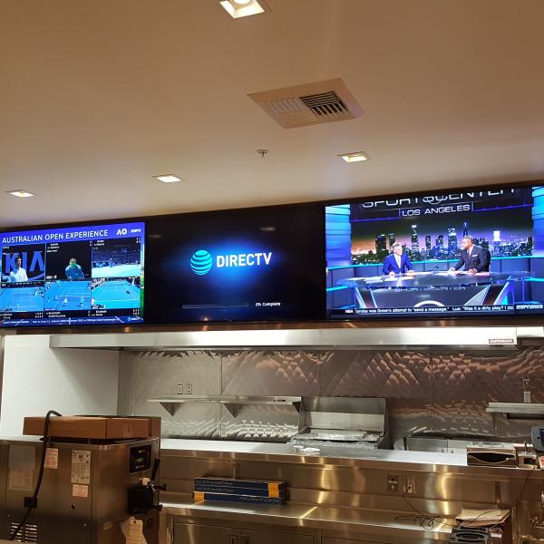 Restaurant TV Install